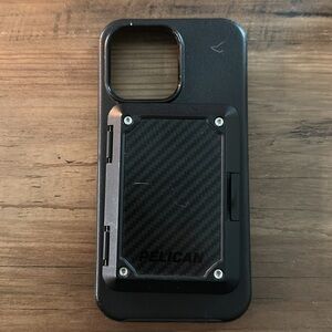 Pelican Black MagSafe Carbon Fiber Wallet